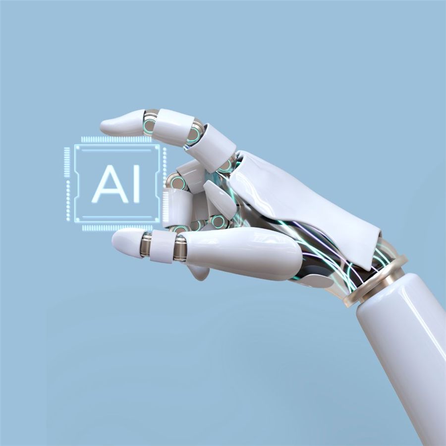 AIを使ったホームページ編集の様子